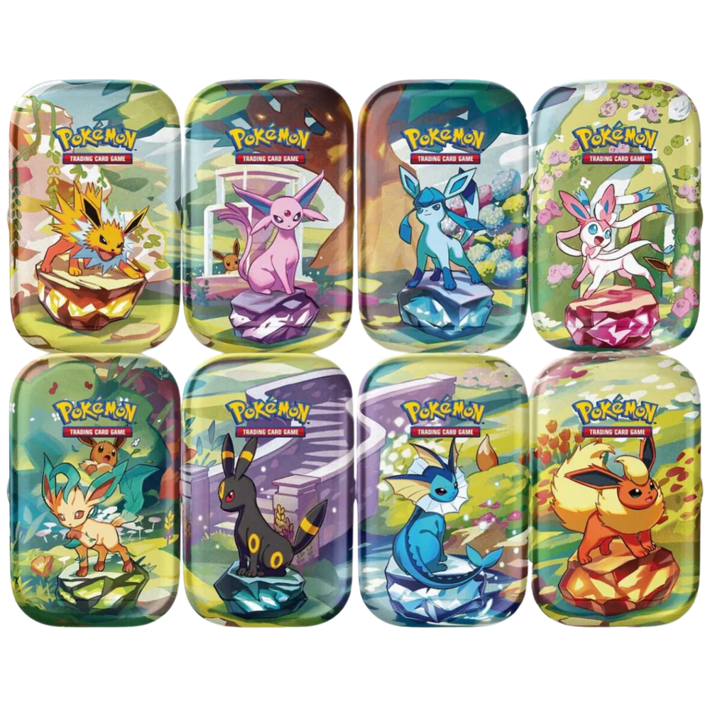 Mini Lata Prismatic Evolutions - Inglés