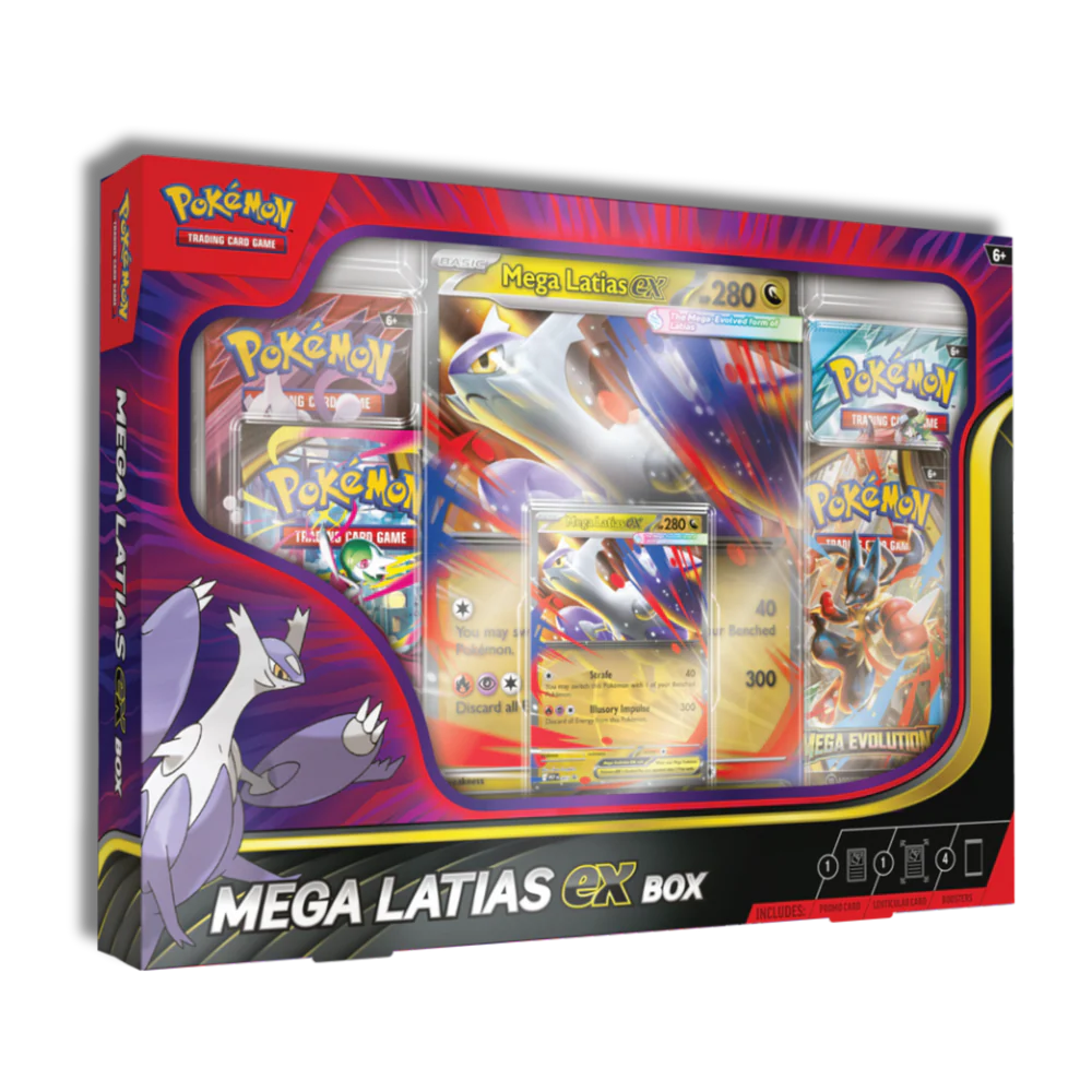 Caja Colección Mega-Latias EX – Inglés
